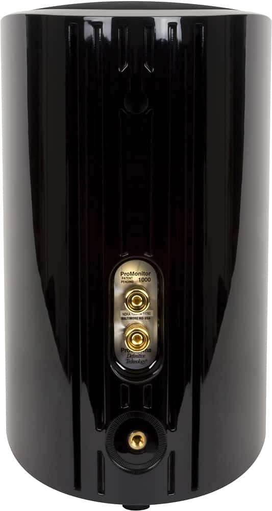Back. Definitive Technology - ProMonitor 1000 5-1/4" Bookshelf Speaker (Each) - Black.