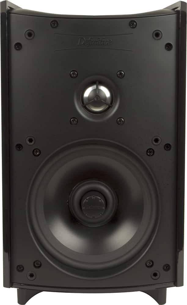 Alt View 11. Definitive Technology - ProMonitor 1000 5-1/4" Bookshelf Speaker (Each) - Black.