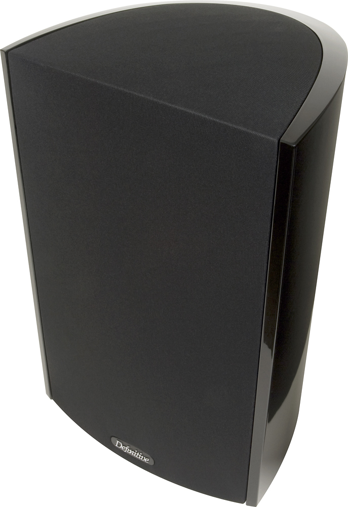 Left View: Definitive Technology - ProMonitor 1000 5-1/4" Bookshelf Speaker (Each) - Black
