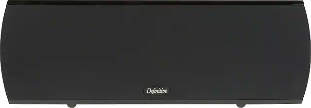 Front. Definitive Technology - ProCenter 1000 4-1/2" Center-Channel Speaker - Black.