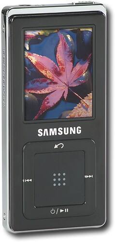 Angle Standard. Samsung - 4GB* MP3 Player and Image Viewer - Black.