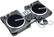 Angle Standard. Numark - Battle Pack DJ System - Silver/Black.