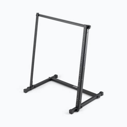 Front. On Stage Stands - OnStage RS7030 Rack Stand,Black - Black.