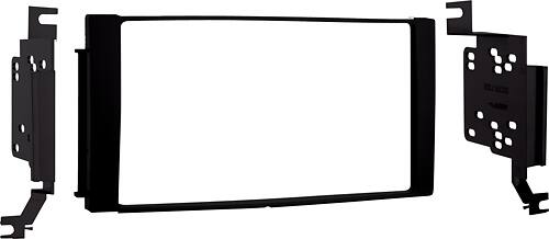Angle. Metra - Dash Kit for Select 2007-2012 Hyundai Santa DDIN - Black.