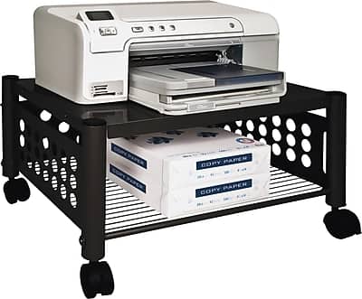 Vertiflex - Metal Mobile Printer Stand with Lockable Wheels, (VF52009) - Black price history on PriceWatchPro