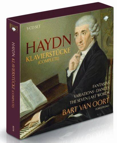 BRILLIANT  
5-CD SET  

HAYDN:  
KLAVIERSTÜCKE (COMPLETE)  
FANTASIAS  
VARIATIONS - DANCES  
THE SEVEN LAST WORDS  

BART VAN OORT  
FORTEPIANO  

93770
