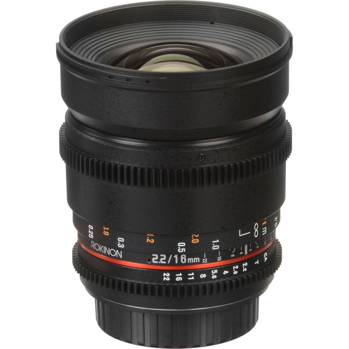 0.25 1.9 ROKINON 0.3  
1.2 2.0 0.5 2.2/16 mm 22 22 16 11 8  
1.0 5.6  
4  
L 8 8/ a 2.8 2.2  
8 8  
m CA  
0.2