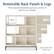 Removable Back Panels & Legs
Three optional back panels give you a choice of style for your storage.
11.25 in. Removable Solid Metal Legs
