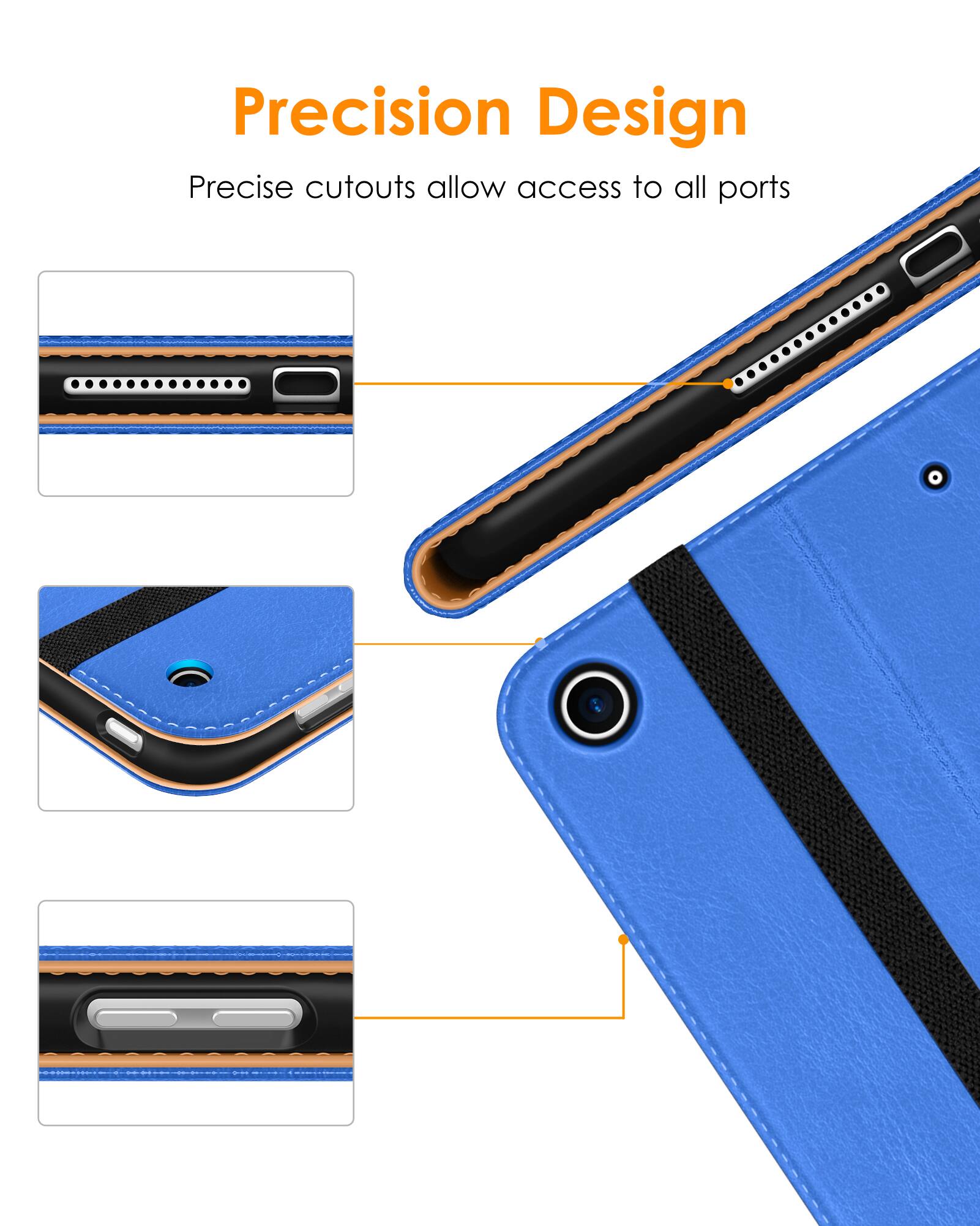Precision Design  
Precise cutouts allow access to all ports