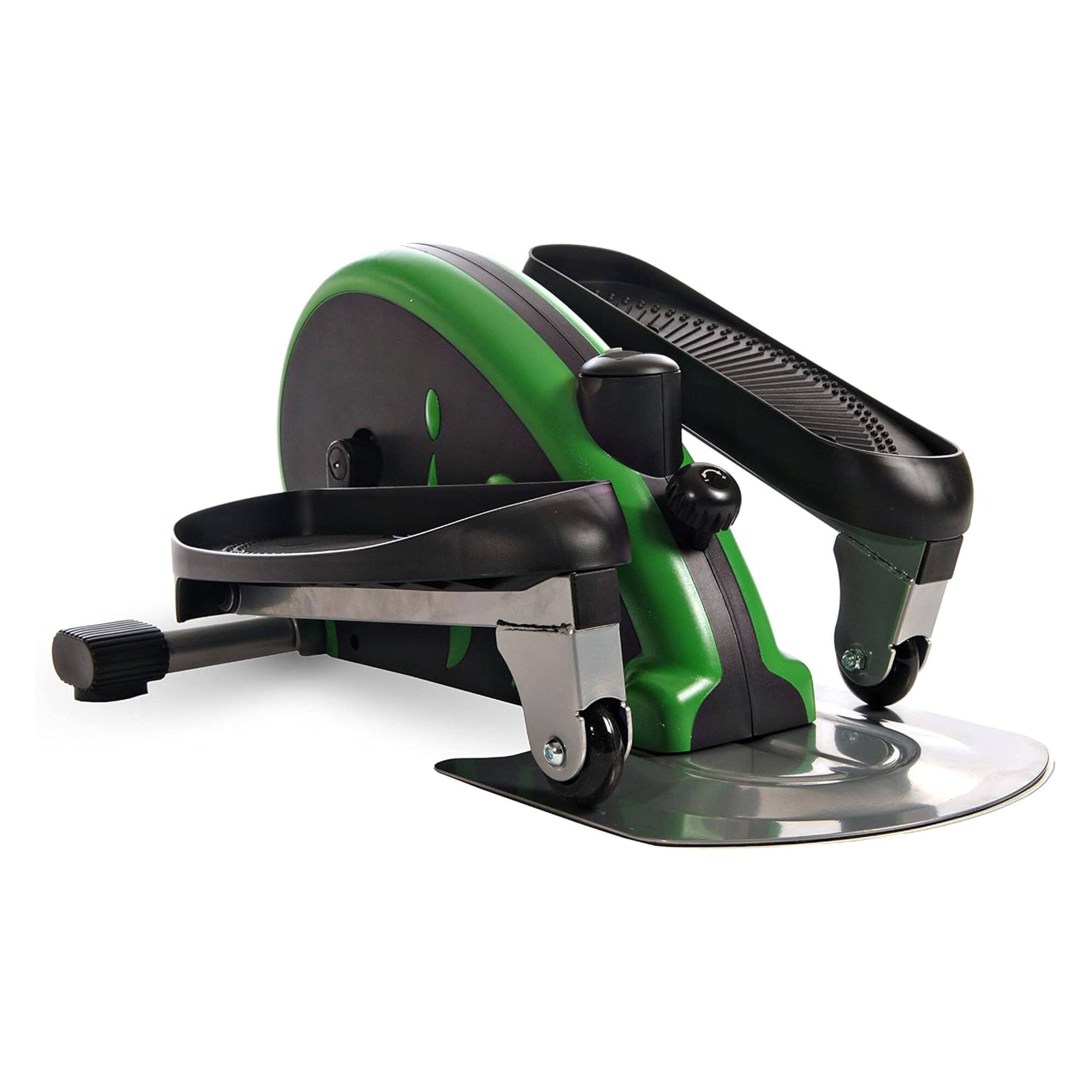 Front. Stamina Products - Stamina Inmotion E1000 Compact Lower Body Cardio Workout Strider Machine, Green - Black/Green.