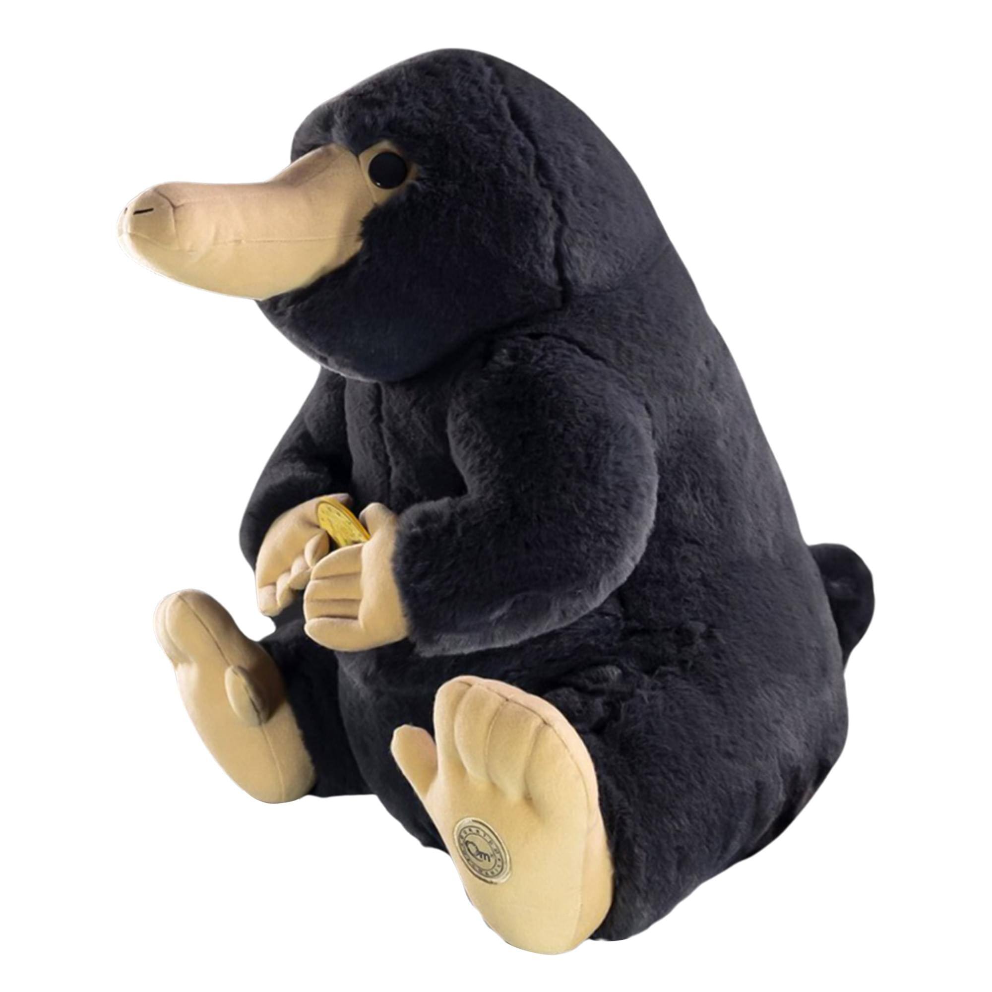 Alt View 2. Quantum Mechanix - Fantastic Beasts Giant 17 Inch Niffler Plush - Black.