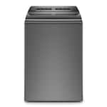 Whirlpool - 5.2/5.3 Cu. Ft. High Efficiency Smart Top Load Washer with 2 in 1 Removable Agitator - Chrome Shadow