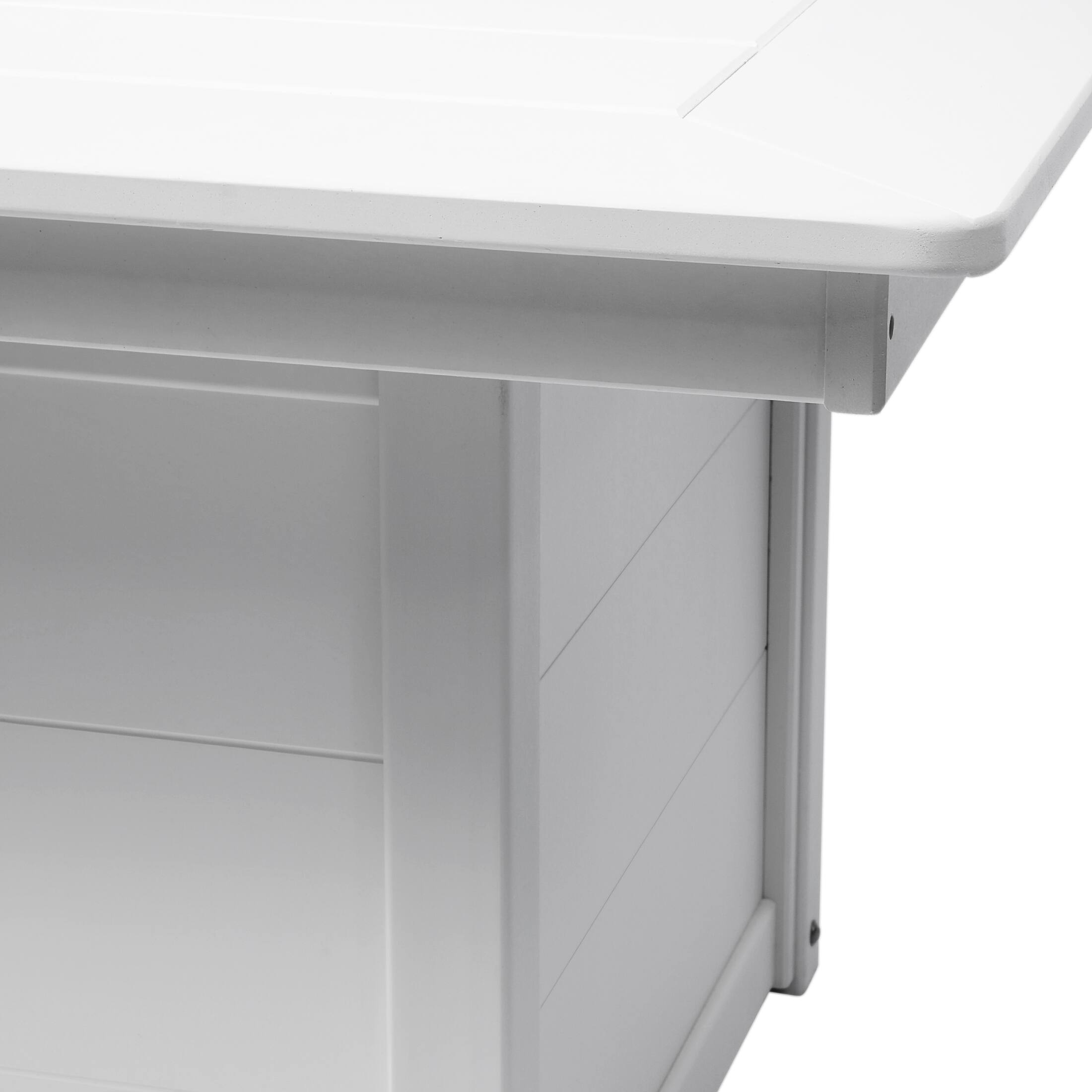 Alt View 3. WestinTrends - WestinTrends Helios 42" Modern Outdoor Patio Propane Square Fire Pit Table.
