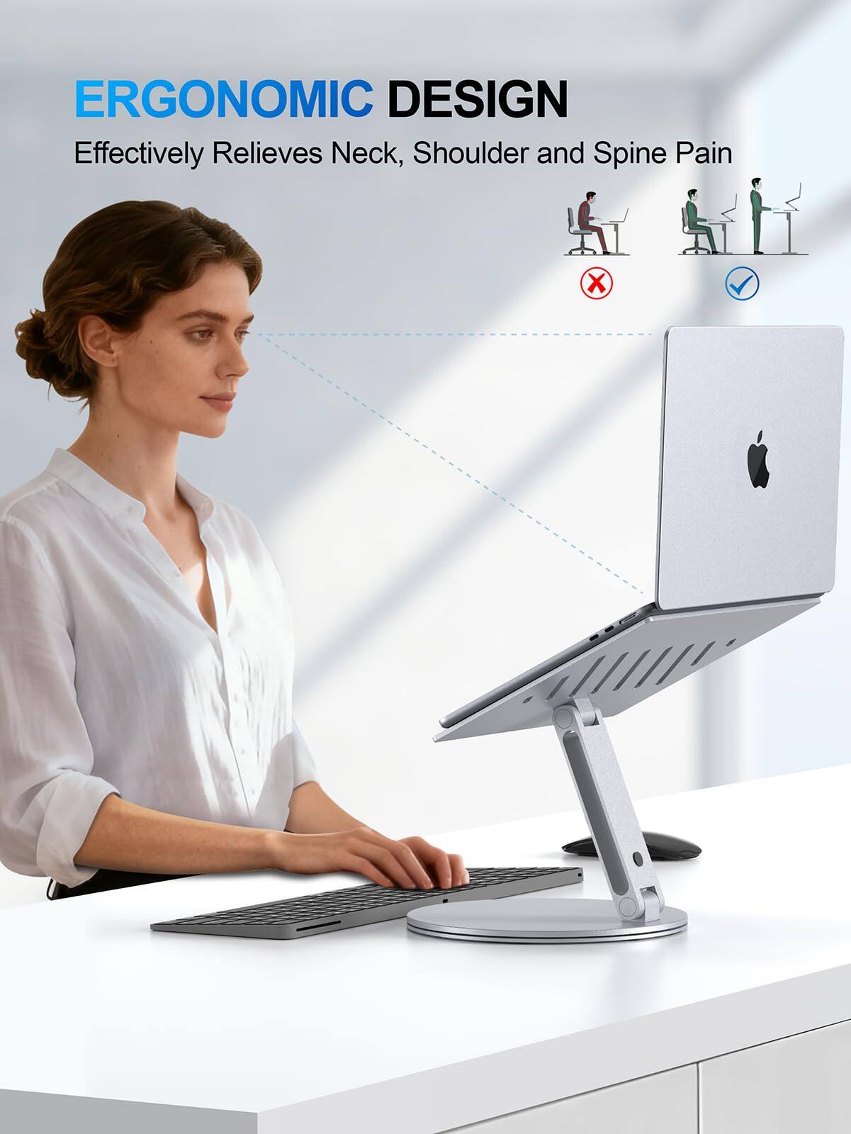ERGONOMIC DESIGN  
Effectively Relieves Neck, Shoulder and Spine Pain