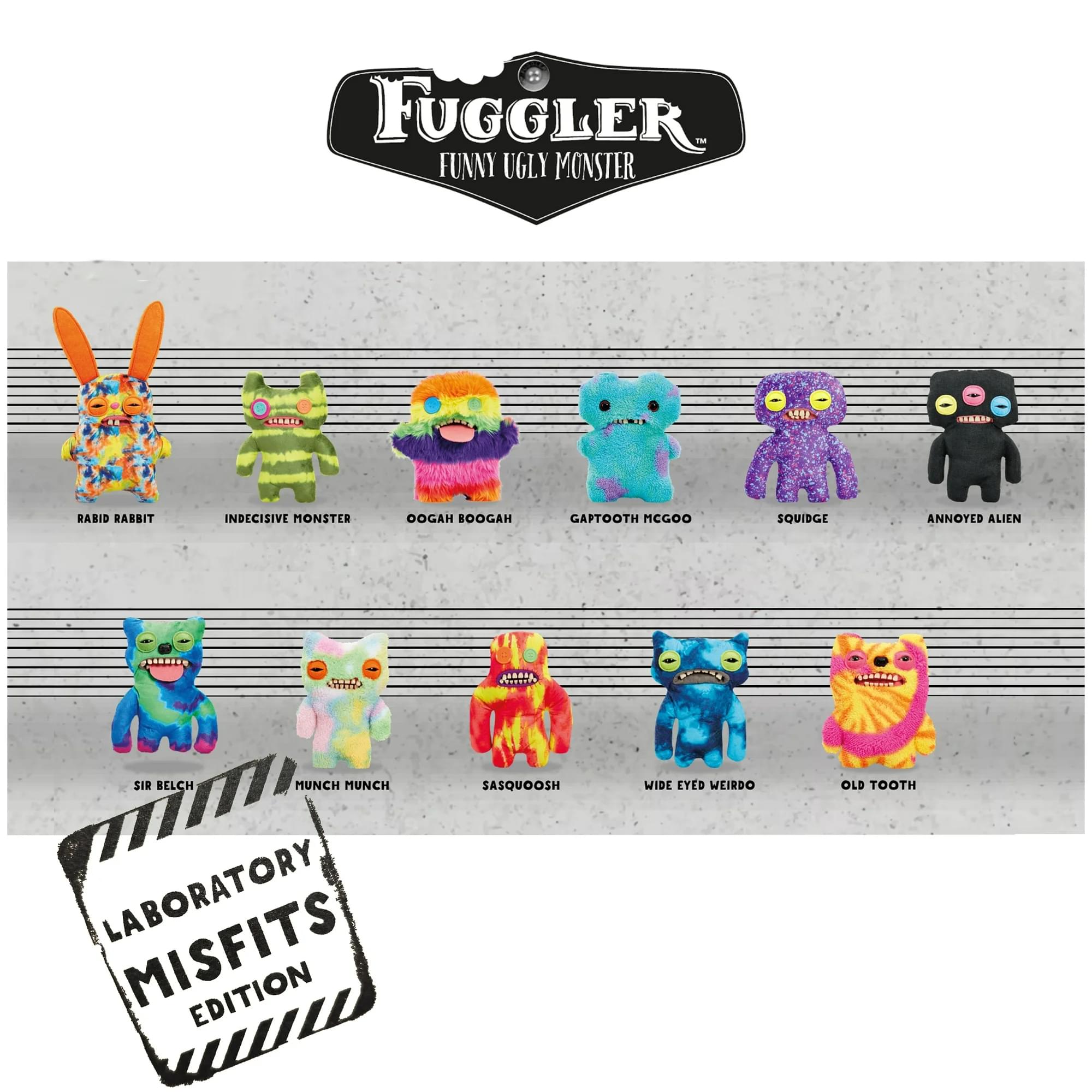 Fuggler Fugglers Laboratory Misfits 9 Inch Plush | Indecisive