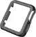 Left. Speck - CandyShell Fit Hard Shell Case for 38mm Apple Watch™ - Black/Slate Gray.