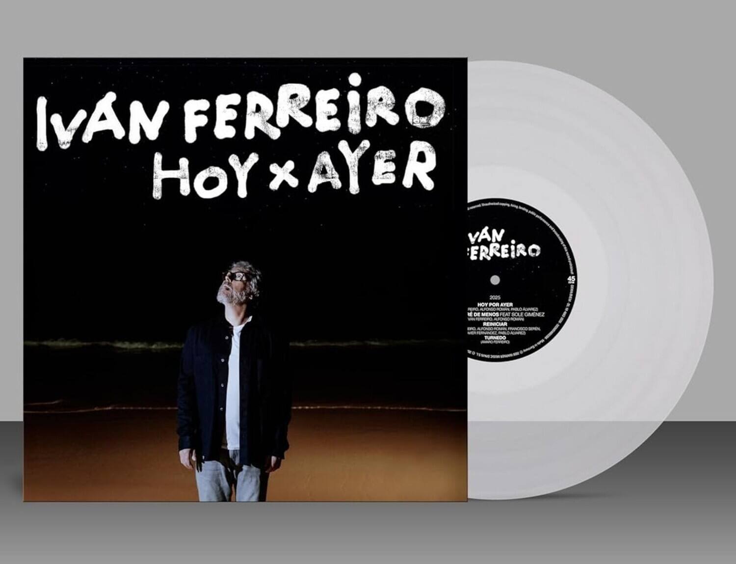 Ivan Ferreiro - Hoy X Ayer - Transparent Vinyl   - VINYL LP price history on PriceWatchPro