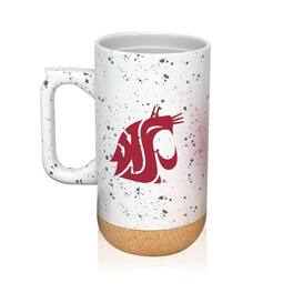 Indigo Falls - Washington State Cougars 18oz. Speckle Cork Mug - Multicolor