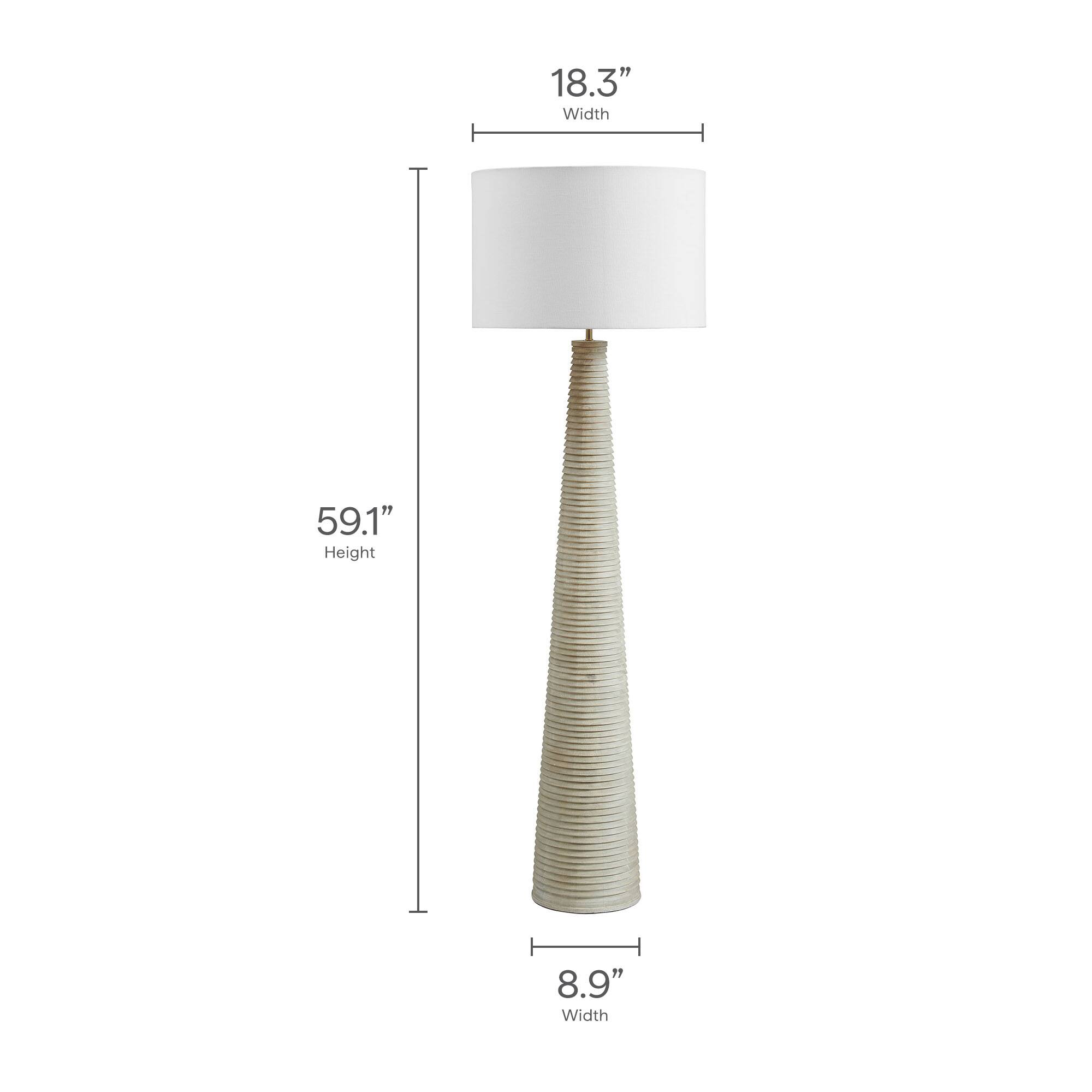 18.3" Width  
59.1" Height  
8.9" Width