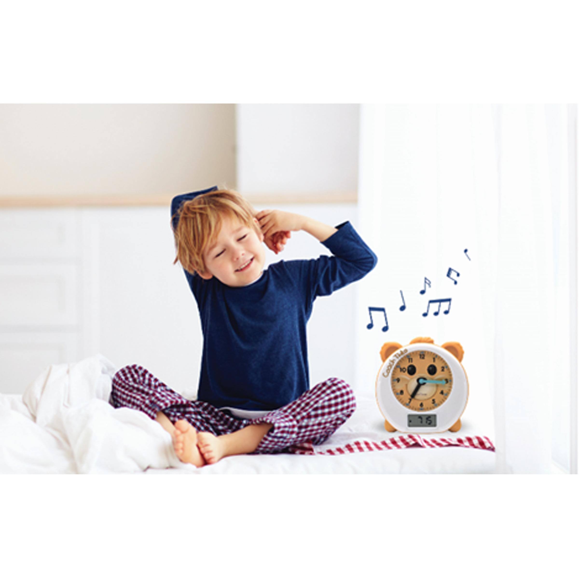 Alt View 3. Lexibook - Disney The Lion King, Simba, My Educational Sleep Companion, Alarm clock, nightlight, dawn simulator, timer, dual time - GREEN.