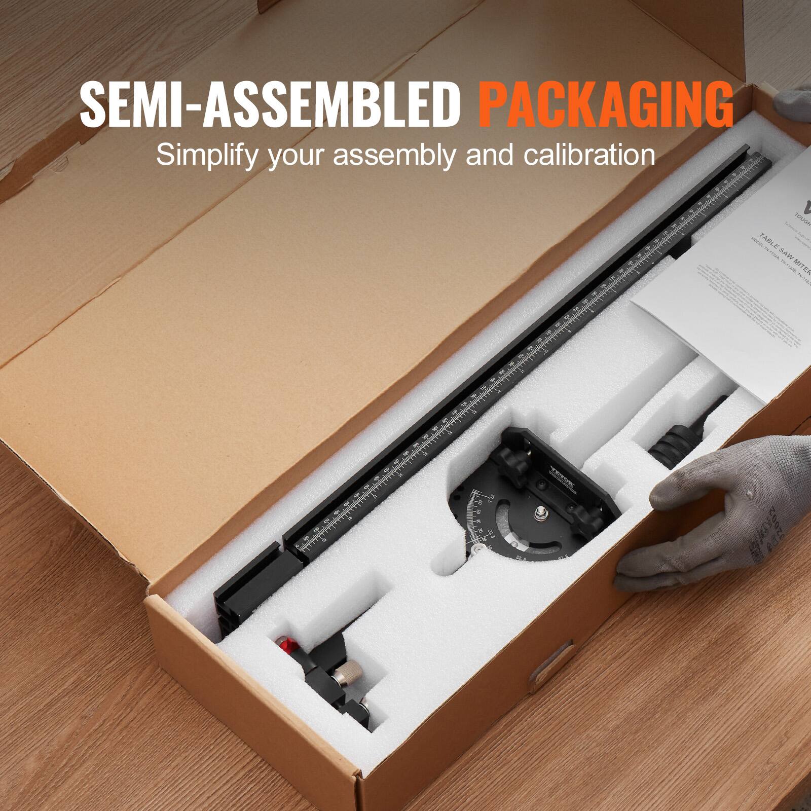SEMI-ASSEMBLED PACKAGING  
Simplify your assembly and calibration