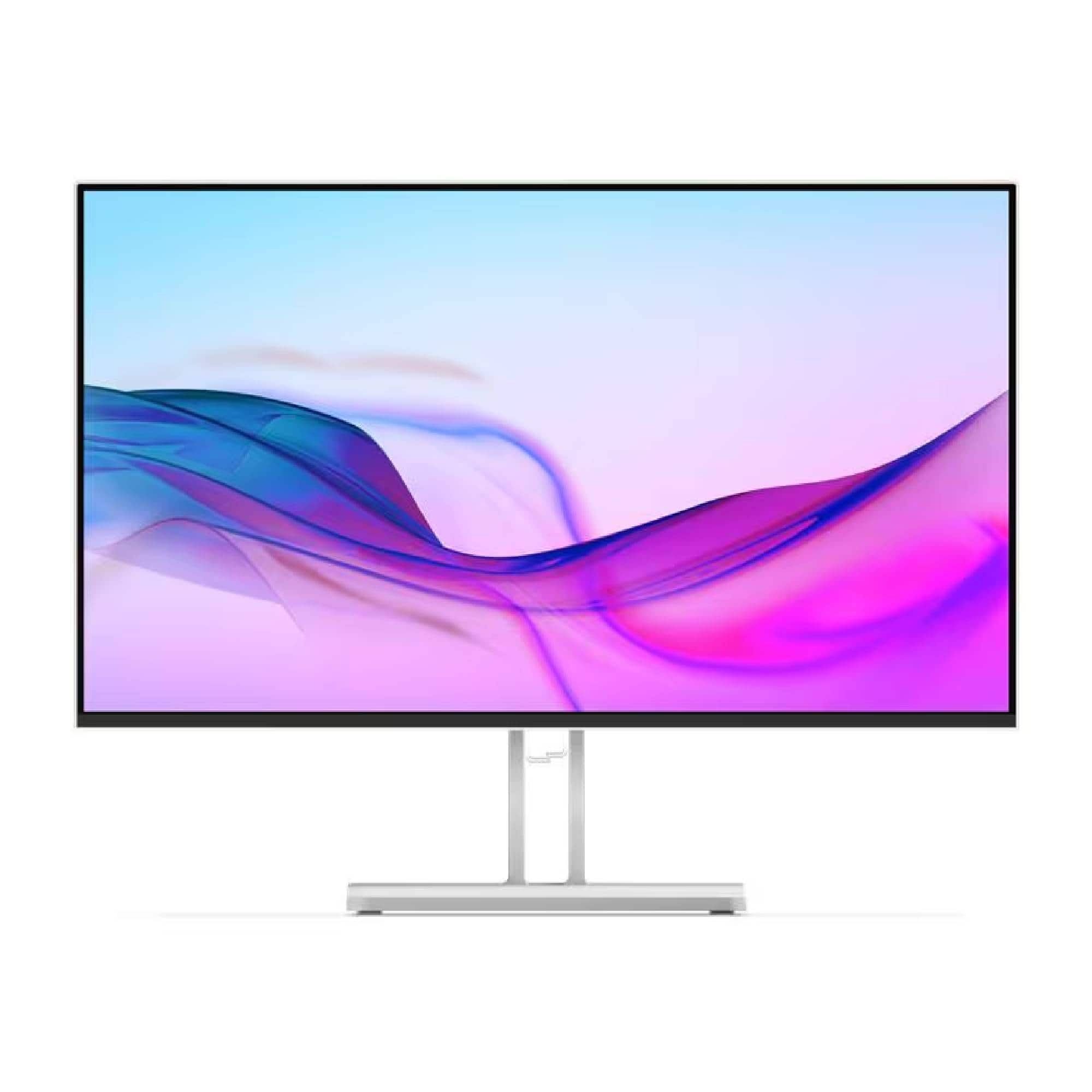 Lenovo - L27I-A4 27" Monitor 16:9 (1920 x 1080) IPS 100Hz 4ms - Cloud Grey