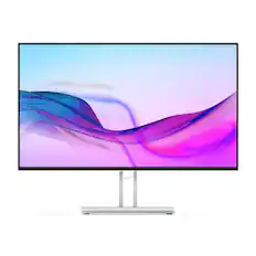 Front. Lenovo - Lenovo L27I-A4 27" Monitor 16:9 (1920 x 1080) IPS 100Hz 4ms 1HDMI 1VGA Grey - Cloud Grey.