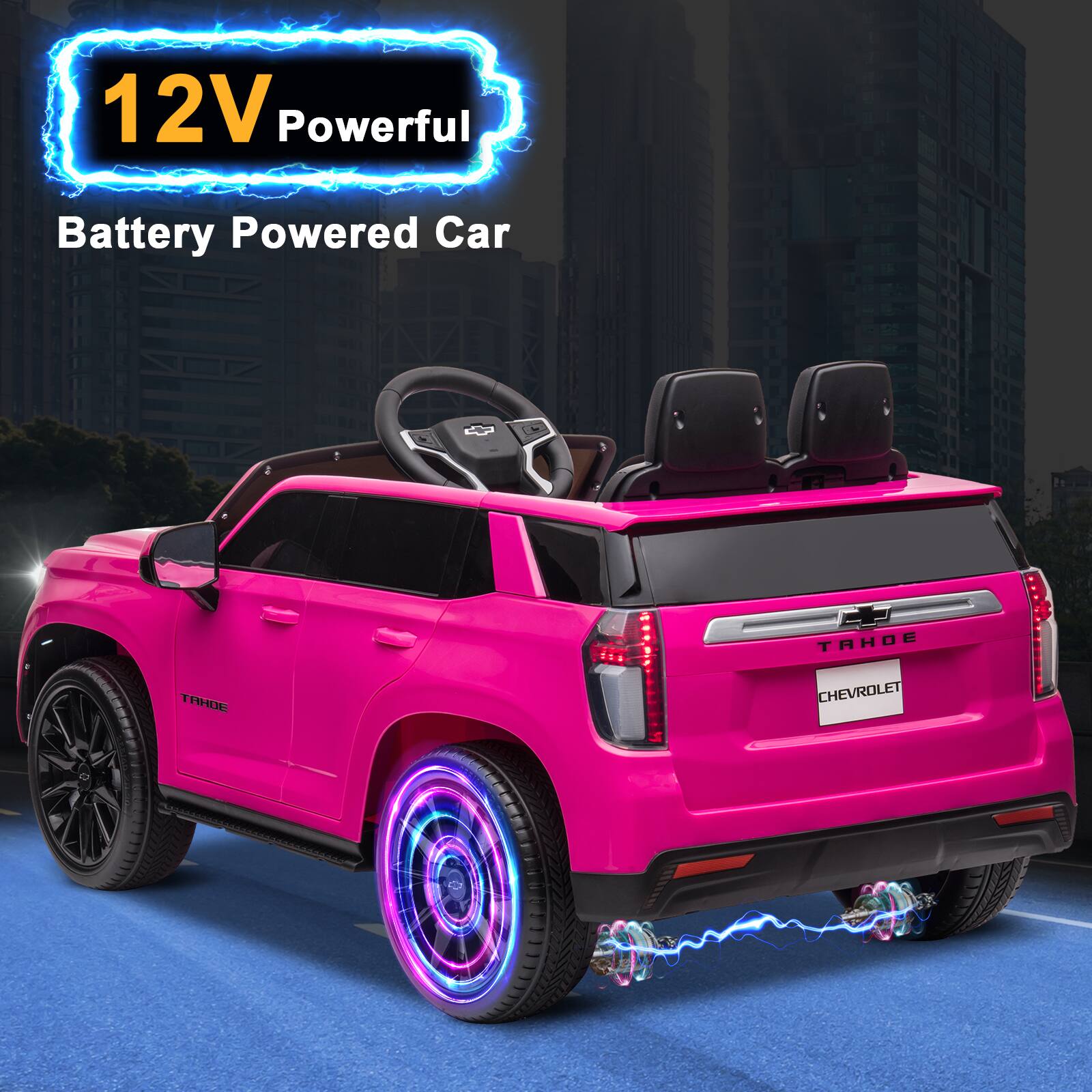 12V Powerful  
Battery Powered Car