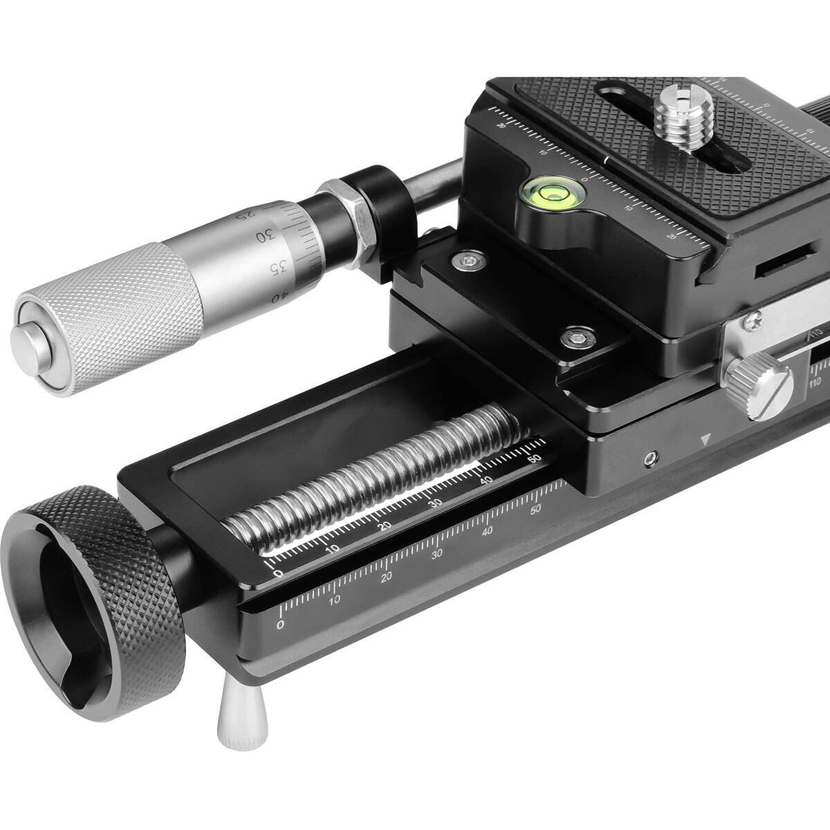 Alt View 6. AstrHori - AstrHori AH-MGA170 Macro Focusing Rail Slider w/Acra Quick-Release Plate.