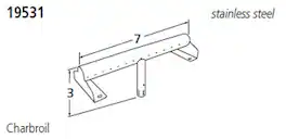 Replacement Part 19531 | Fits Music City Metals Models and more | Grill Burners and venturi