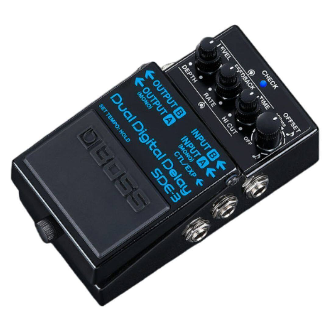 EVEL DEPTH EEFDBACK CHECK SET Dual (MONO) OUTPUT OUTPUT RATE TIME B A HI SWlow* OFFSET TEMPO:HOLD HOLD Digital INPUT CUT OFF INPUT !  CTL/EXP A f SSOAI Delay
