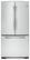 Front Standard. GE - 22.1 Cu. Ft. French Door Refrigerator - Stainless-Steel.