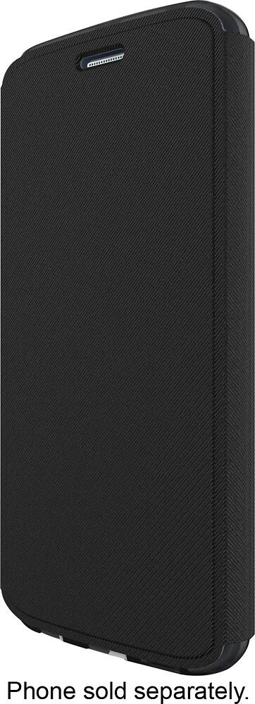 Left. Tech21 - Evo Folio Wallet Case for Samsung Galaxy S6 edge Cell Phones - Black.