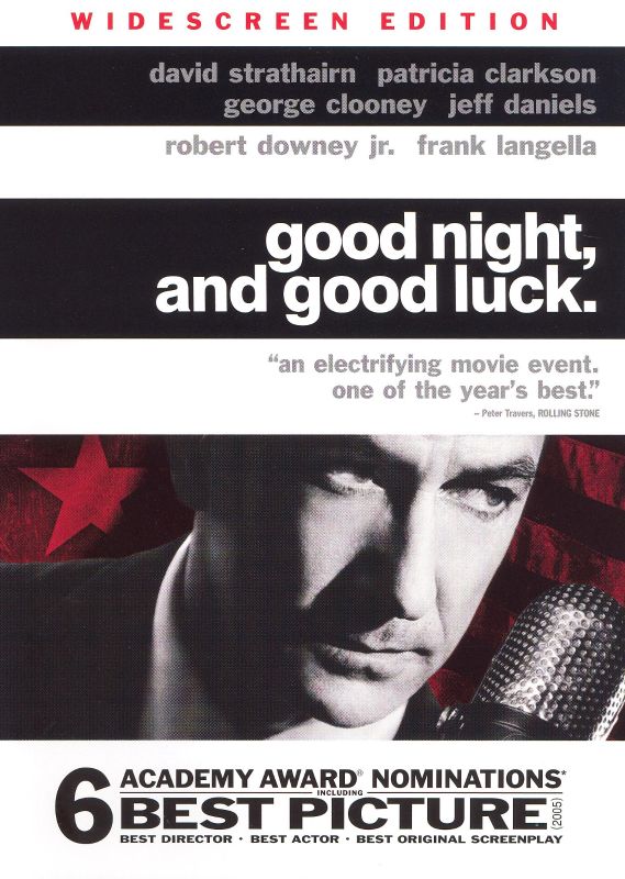  Good Night, and Good Luck. [DVD] [2005]
