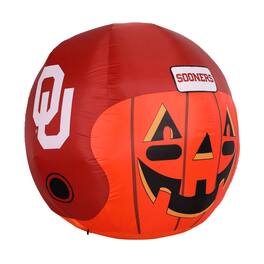 Sporticulture - Oklahoma Sooners Jack-O-Helmet Inflatable - Multicolor