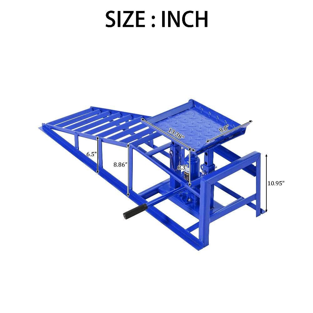 SIZE: INCH  
6.5"  
13.38"  
9.8"  
8.86"  
6.3"  
10.95"