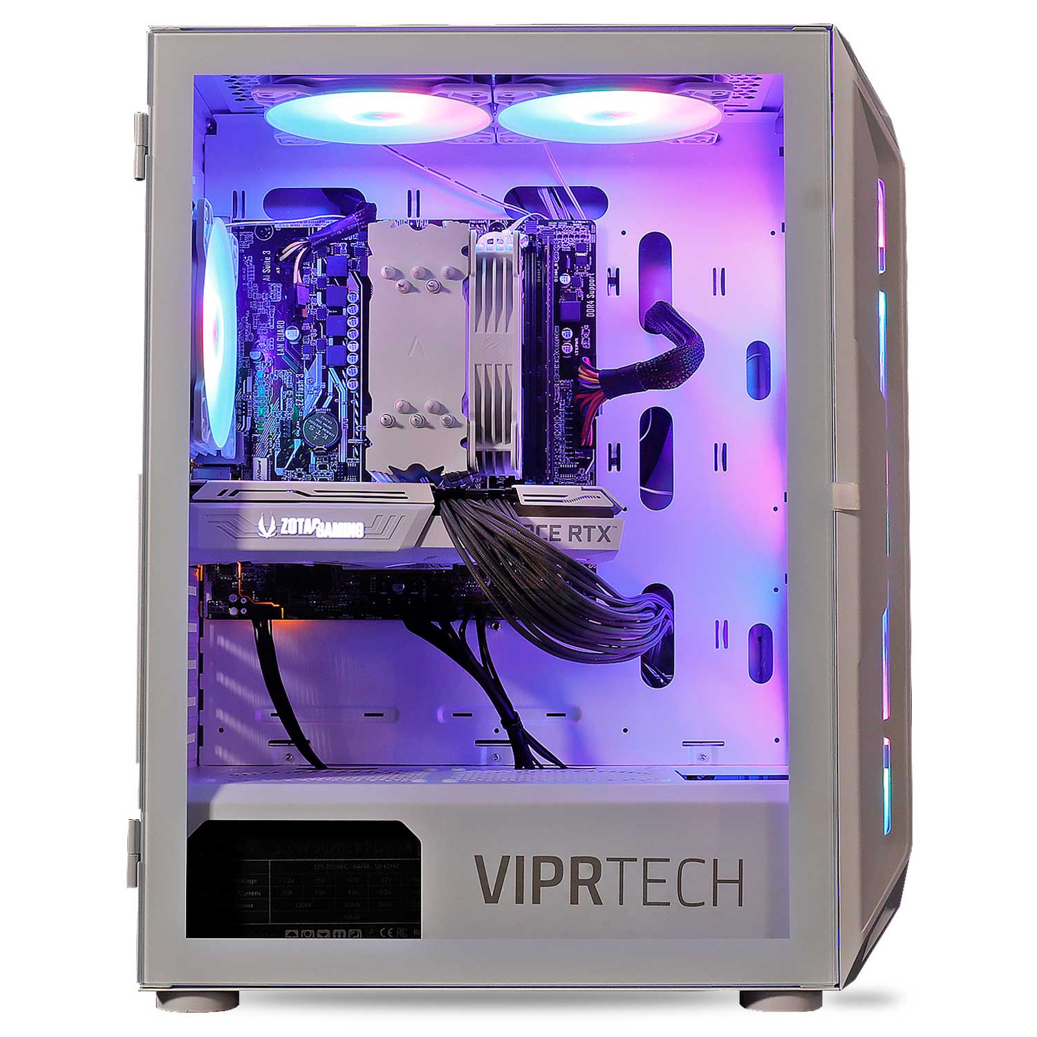 ViprTech Ghost 2.0 Gaming PC AMD Ryzen 5 5600 (4.4Ghz Turbo), RTX