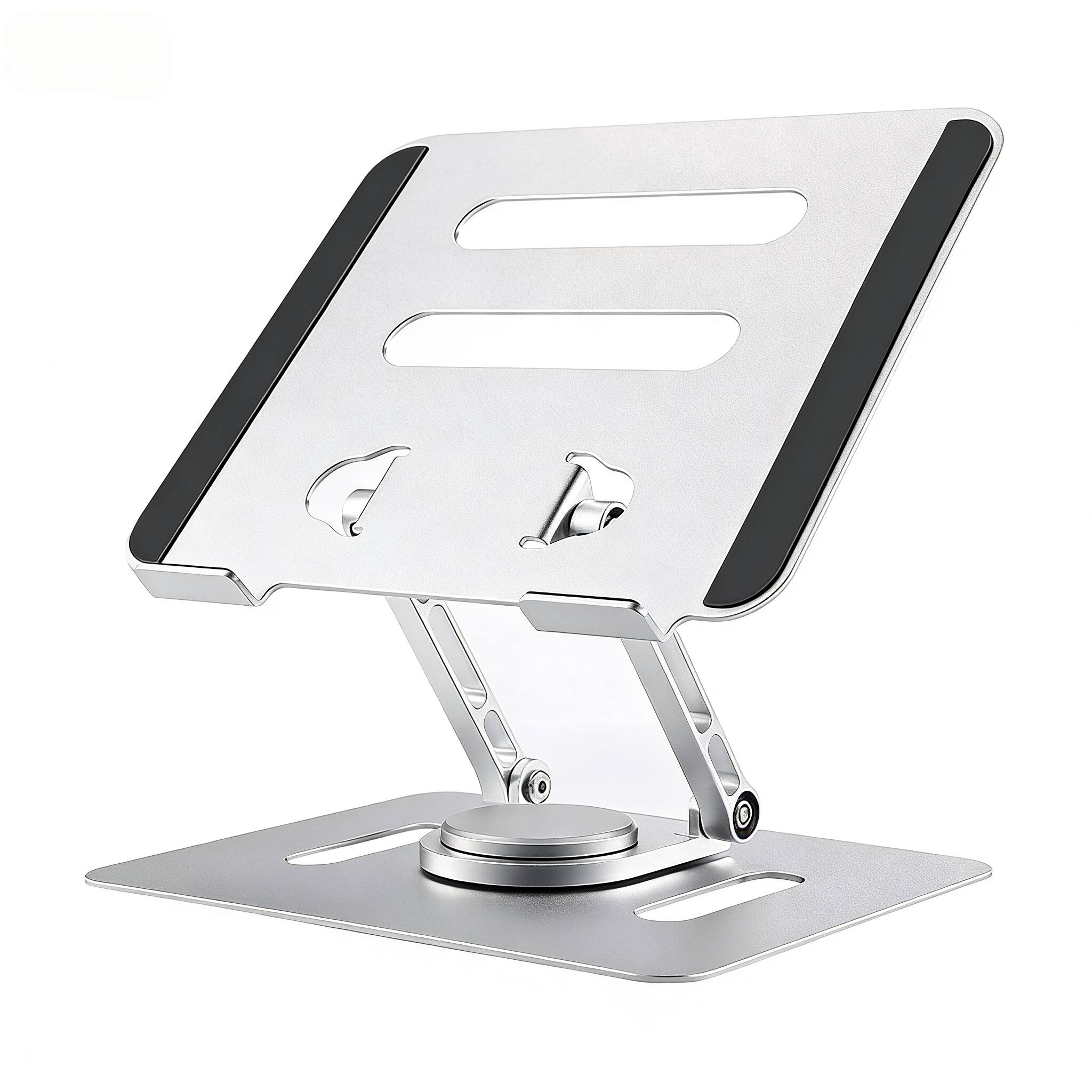 Alt View 1. UPERFECT - UPERFECT UStand Adjustable Monitor Stand, Multi-Angle Holder for 12-19" Laptop - Silver.