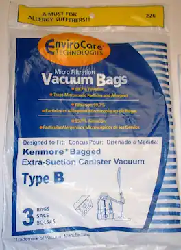 EnviroCare - 3 Pack Replacement Vacuum Bags for Part #226