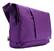 Front Standard. Case Logic - Messenger Laptop Bag - Gotham Purple.