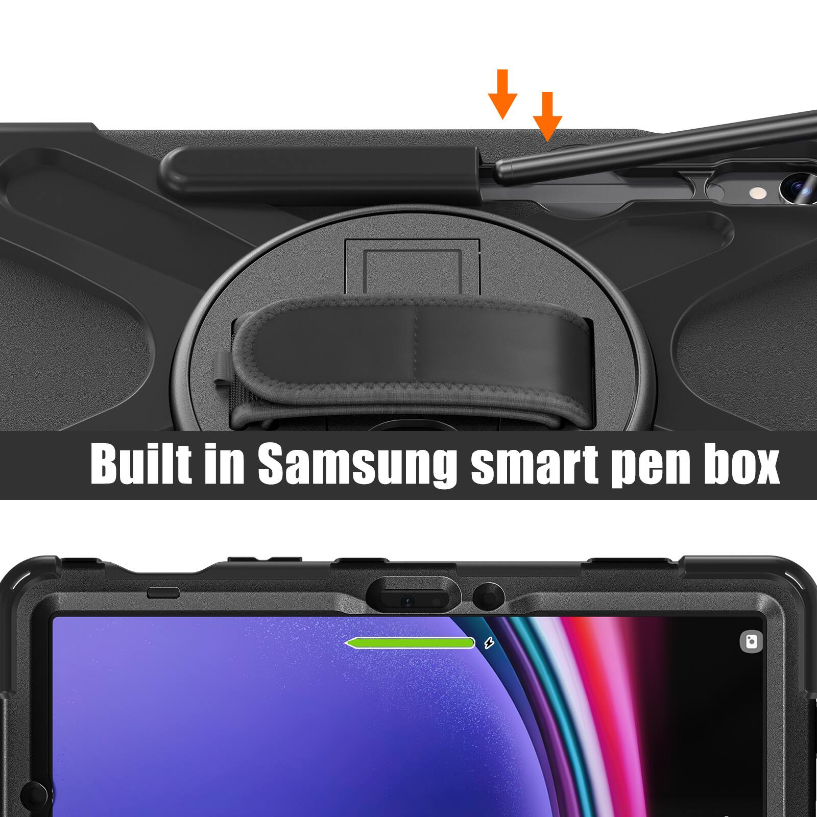 Built in Samsung smart pen box