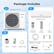 Package Includes
X1 Outdoor Unit
X4 Indoor Unit
X8 Remote Control, Wall Sleeve, Drain Hose, Copper Connection Pipe (Air + Liquid), Mounting Plate, Communication Wire, Tape, Putty, Wall Cap, Screw Kit