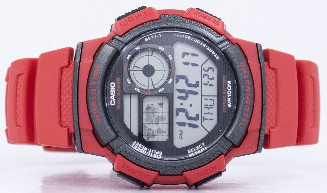 TENIE WORLD LIGHT SEARCH SET(-) SET(+) (5/d015-18V1S STOP 10 S0 OS 25 START 1-25 TOR SS SE CASIO SALARMS oS 40 12:4213 BATTERY WR100M 1N THE 1DYEAR UMINA ia1 PM RESET SELECT 12230-1103 SPLIT ADJUST MODE OAM