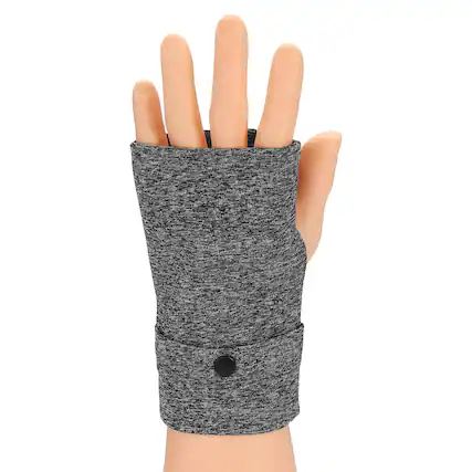 Front. Unique Bargains - Sports Wristband Phone Sleeve for Running Left Forearm Armband Cell Phone Holder Up to 7.5" for Outdoor Cards Keys - Gray.