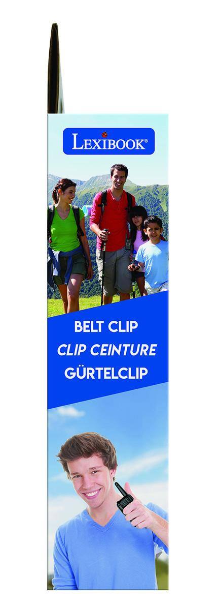 LEXIBOOK BELT CLIP  
CLIP CEINTURE  
GÜRTELCLIP