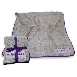 Logo Brands - Kansas State Wildcats 50" x 60" Frosty Fleece Team Blanket - Multicolor