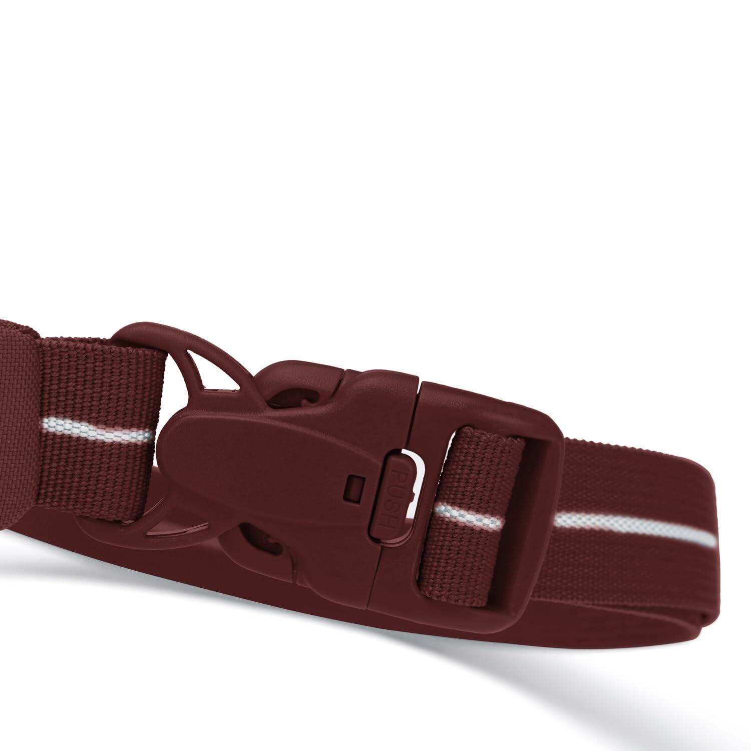 Alt View 4. Pacsafe - Pacsafe Go Anti Theft Sling Pack (Garnet Red) - Garnet Red.
