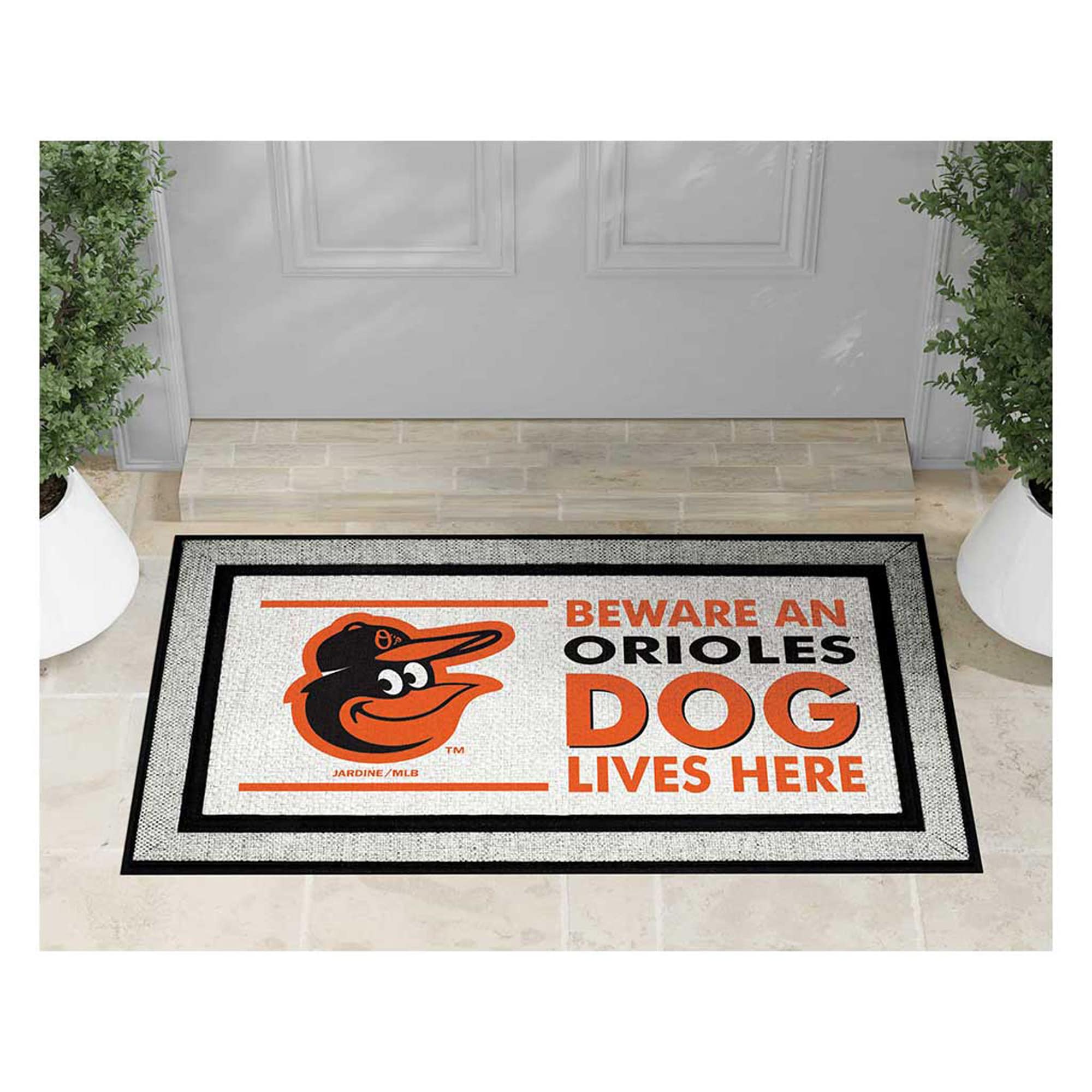 BEWARE AN ORIOLES DOG LIVES HERE