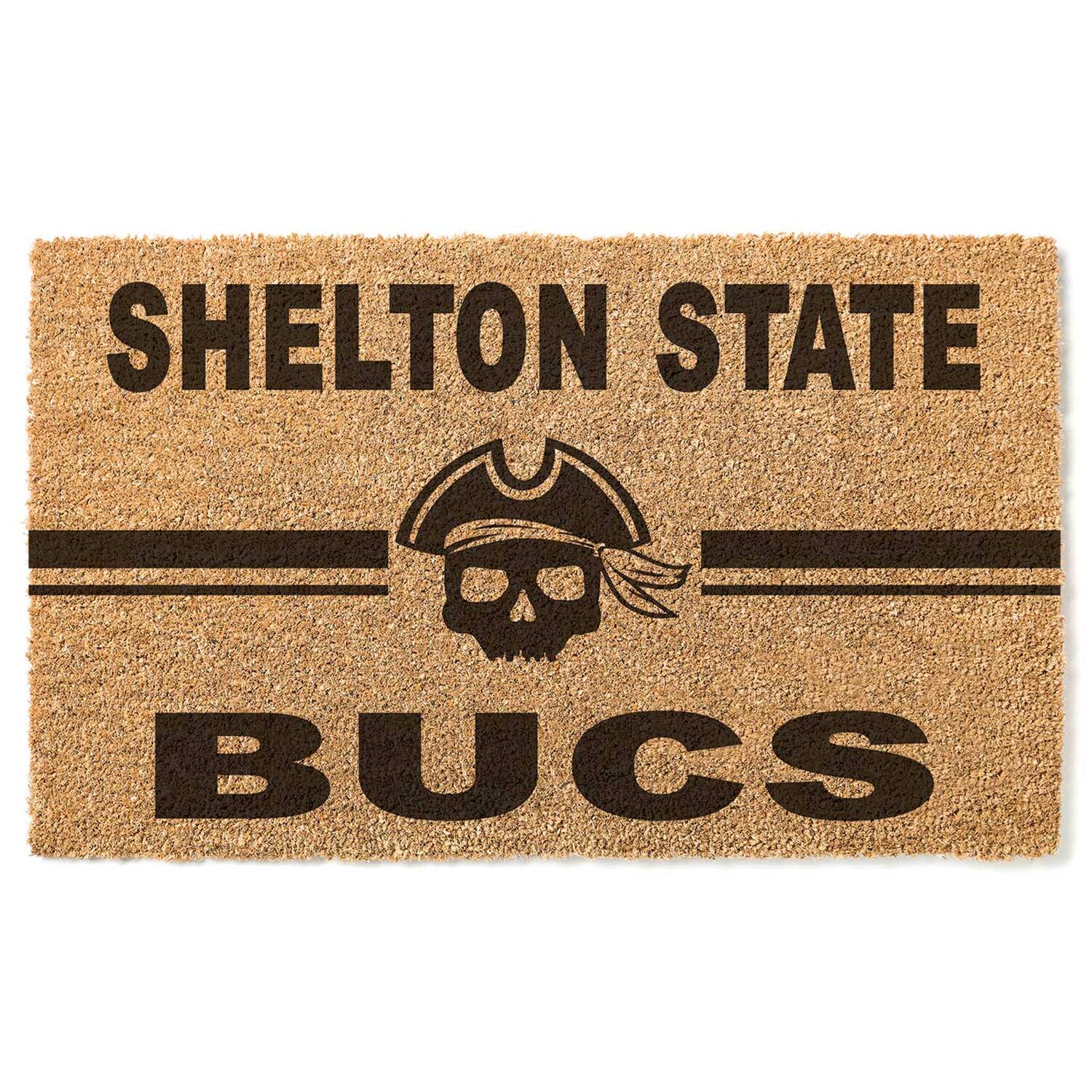 Shelton State Buccaneers 18" x 30" Team Logo Doormat