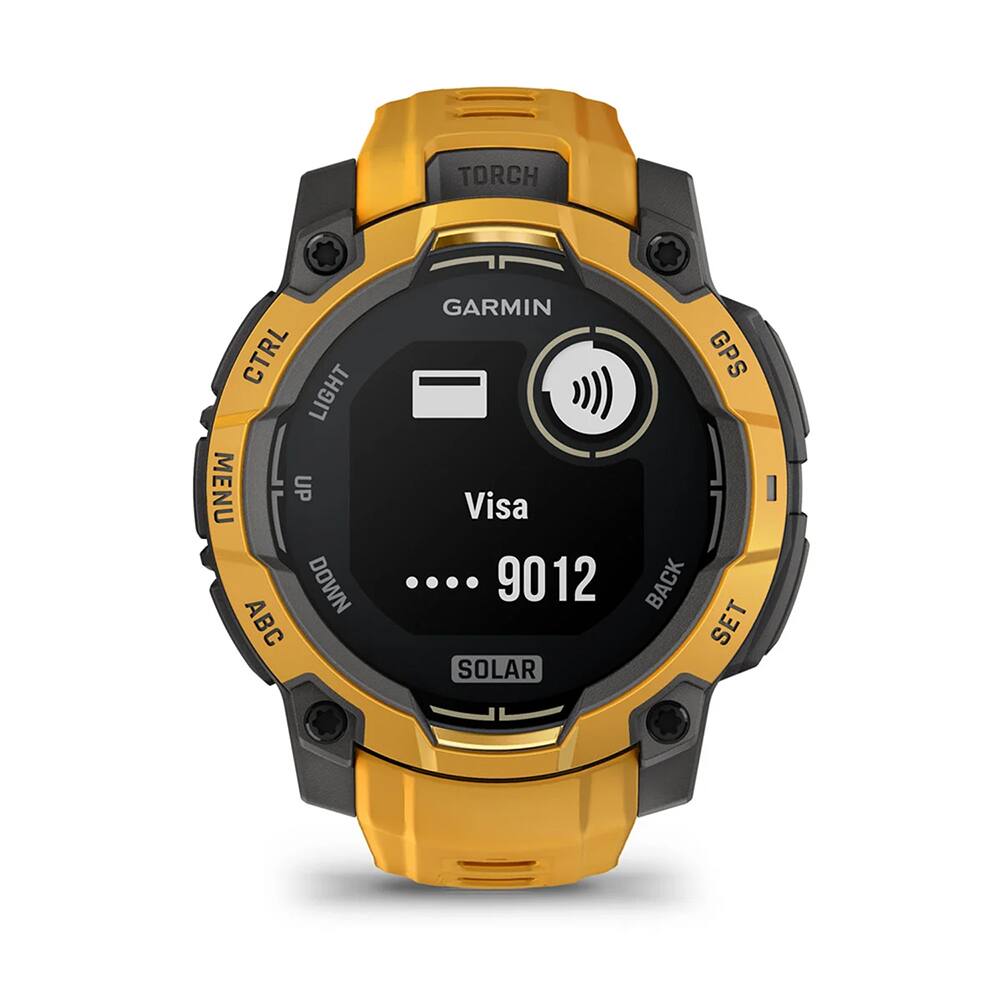 TORCH CTRL LIGHT MENU E UP DOWN ABC GARMIN GPS Visa 9012 BACK SET SOLAR